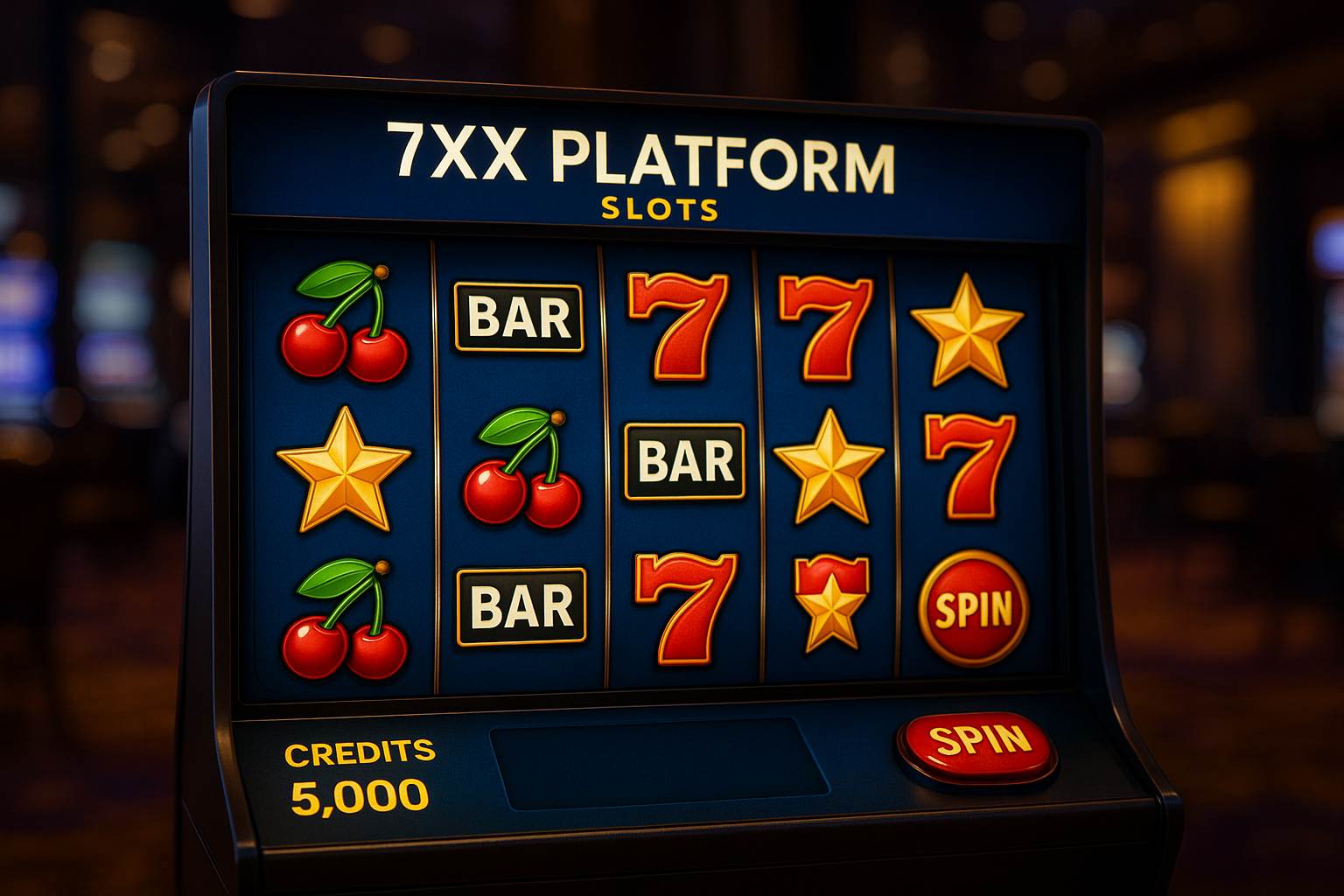 Jogos de Slot no Casino Online 7XX